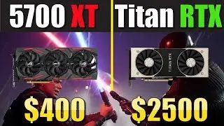 TITAN RTX vs. RX 5700 XT |4K