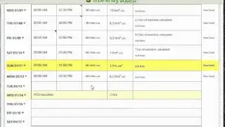 HUB: How to use the digital time sheet