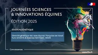 Diversit&eacute; g&eacute;n&eacute;tique des races &eacute;quines fran&ccedil;aises de travail - Yumi Shakya et Gwendal Restoux
