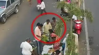 Mobile Loot Pocket Maar Gang - CCTV Footage