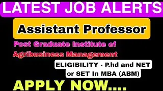 Latest job for ABM Students in Post Graduate Institute (Dist- Latur) || अभी आवेदन करें। 