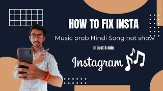 How to Fix Instagram Music Problem | not showing hindi music | solution in easy way | Instagram |