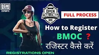 How to Registration BMOC in bgmi | Full details process | BMOC REGISTER KAISE KARE #BMOC #BGMI #bmoc