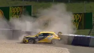 Supercar Challenge (Supersport) 2017. Race 2 Red Bull Ring. Leader Brake Failure Crash