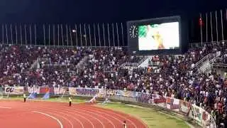 2013-11-10【Thai FA Cup Final 2013】09 The royal anthem of Thailand