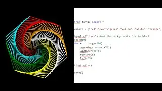 Python Turtle Fun Design