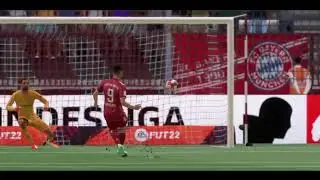 Nogomet: FC BAYERN - FRANKFURT 4:1 (7.kolo Bundesliga) FIFA 22