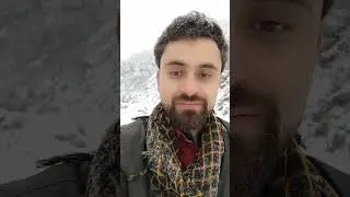 Naltar Valley. snowfall winter vibes.
