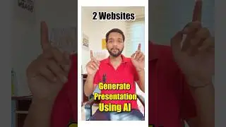 Presentations Using AI | Automate PPT using 2 Websites | Powerpoint & Google Slides