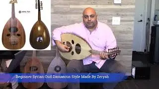Demonstrates Beginner Syrian Oud Damascus Style Made By Zeryab - Darbuka Planet