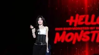 250628 BABYMONSTER -  HELLO MONSTERS world tour in Taipei