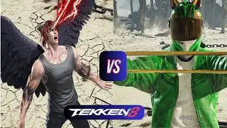Tekken 8 - Aggressive Devil Jin VS Crazy Yoshimitsu!