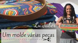 PASSO A PASSO - Costura de um molde que vira muitas peças.