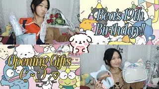 Bea's 19th Birthday!! Opening Gifts( ´͈ ᵕ `͈ )◞♡ | Bea Nasurada