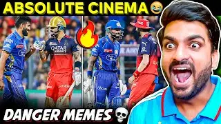 RCB SILENCE MI 😱 RCB vs MI IPL 2025 MEMES 😂