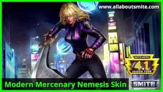 Smite: Modern Mercenary Nemesis (Skin Spotlight) | allaboutsmite