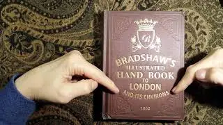 ASMR | Victorian Guide to London : Bradshaws Handbook 1862 - Whispered Reading Vintage Book