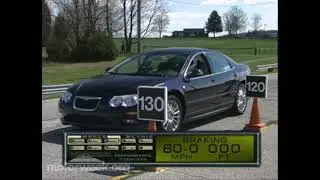 Специальный дорожный тест Chrysler 300M от Motorweek 2002