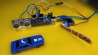 Automatic TOLL GATE System using Arduino and Ultrasonic Sensor || Techie Lagan