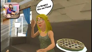 Virtual Work From Home Simulator #8 | Give Waffle to Mama