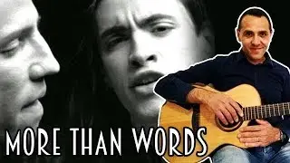 More Than Words - Extreme - Acoustic Guitar Lesson Tutorial