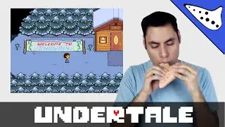 Undertale - Snowdin Town -  Ocarina || Music Song Cover by David Erick Ramos (ft. RebeccaETripp)