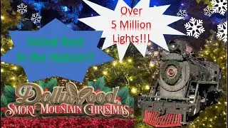 Dollywood's Smoky Mountain Christmas 2021 - Lights Tour - Pigeon Forge, Tennessee