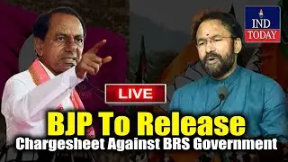 🔴 LIVE: BJP Will Release Chargesheet Against BRS Government | IND Today