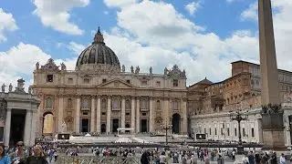 EL VATICANO. LA BASILICA DE SAN PEDRO.