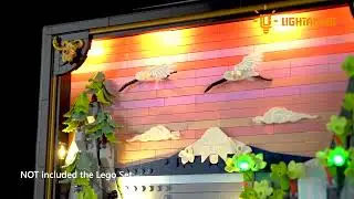 Lightailing Light Kit For LEGO Japanese Cherry Blossom Landscape 31218