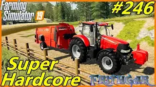 Let's Play FS19, Boulder Canyon Super Hardcore #246: Round Bale Straw Blowing!