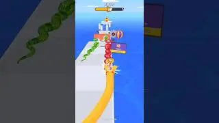 Snake Run Race: Speed, Strategy, And Survival! Lvl.154! 🐍😱 #trending #shorts #youtubeshorts #games
