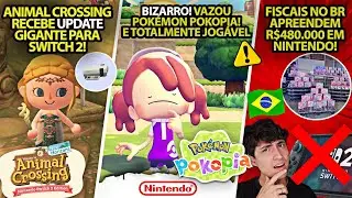 URGENTE! Nintendo anuncia UPDATE para Animal Crossing! | BIZARRO! Vazou Pok&eacute;mon POKOPIA e Jog&aacute;vel!
