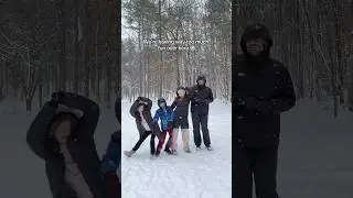 Family fun in the snow