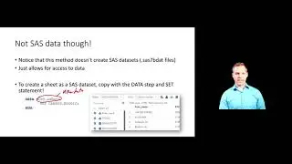 SAS 1-6 More Ways To Read in Data