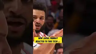 Jamal Murray&rsquo;s reaction after this tech😂