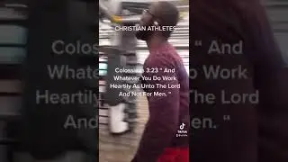 Christian Athletes Motivation | Warrior X. 8 #Short