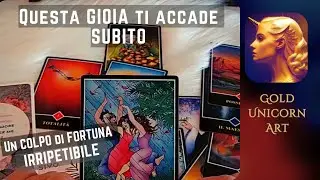 Questa GIOIA ti Accade SUBITO, un Colpo di fortuna Irripetibile ❤️ Tarocchi
