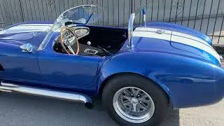 AC Cobra 351 V8 replica by Dax walkaround, idle and exhaust sound