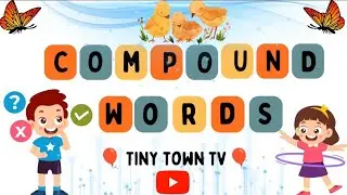 Compound Words for Kids | Easy English Learning | Fun with Words #youtube  #words #kidslearning #fun