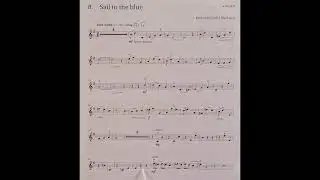 8 Sail to the blue by Kathy and David Blackwell piano accompaniment at rehearsal speed