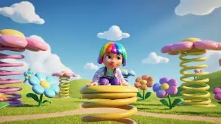 Fall Guys Jelly Runner Bounced Off a Giant Obstacle | Kids Songs & Nursery Rhymes