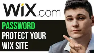 HOW TO PASSWORD PROTECT YOUR WIX SITE 2025! (FULL GUIDE)