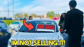 Putting FOR SALE Signs On Random Cars Prank!