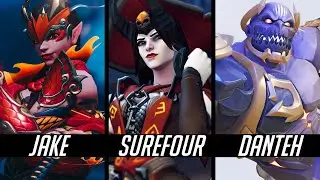 JAKE SOMBRA GENJI + DANTEH DOOMFIST + SUREFOUR ASHE! [ OVERWATCH 2 TOP 500 ]