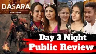 Dasara Movie Public Review | Dasara public reaction | Dasara review, Dasara movie review #dasara