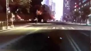 Crazy motorbike crash
