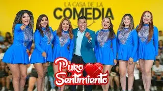 Mix Éxitos de Puro Sentimiento | Video Musical La Casa de la Comedia 2024