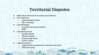 Security Issues in the South China Sea