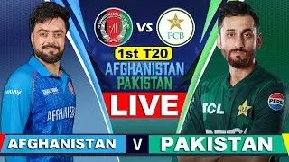 Live PAK V AFG Match | Live Cricket Match Today | PAK V AFG live 1st innings last 3 ov